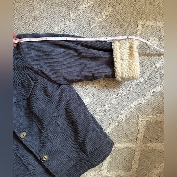 Toddler Sherpa Lined Corduroy Jacket - Picture 5 of 6